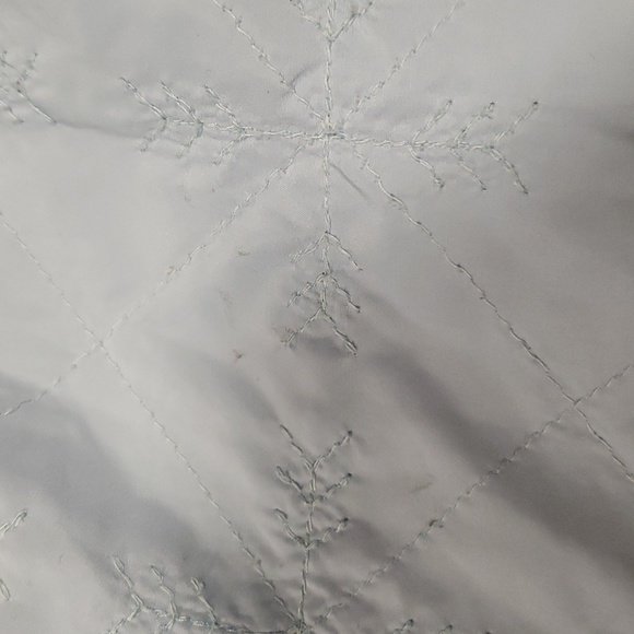 (L) GAP Youth Girl's Plush Lined Cozy Embroidered Coat Outdoor Insulation Hooded - Picture 10 of 10